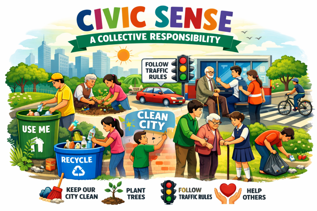 Civic Sense : A Collective Responsibility